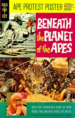 BENEATH THE PLANET OF THE APES GOLD KEY(1970)