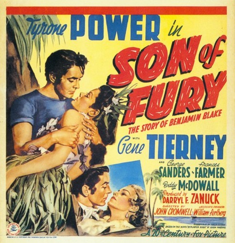 SON OF FURY FILM POSTER 2